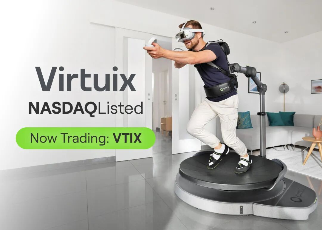 祝贺Virtuix纳斯达克上市！今年会 | 官方网站携手加速AI融合应用产业化